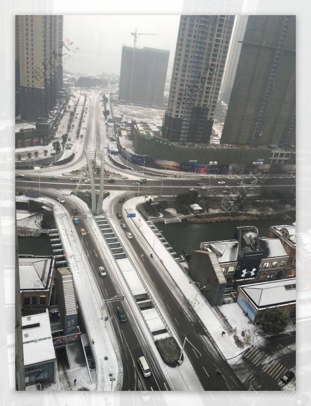 来武汉的第一场雪
