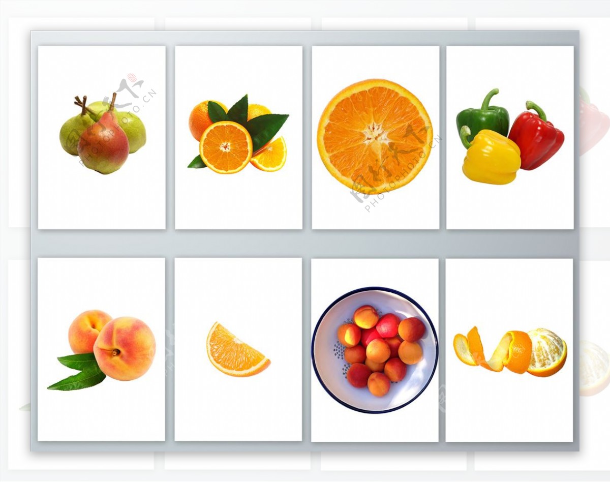 高清png橙子果蔬食材素材