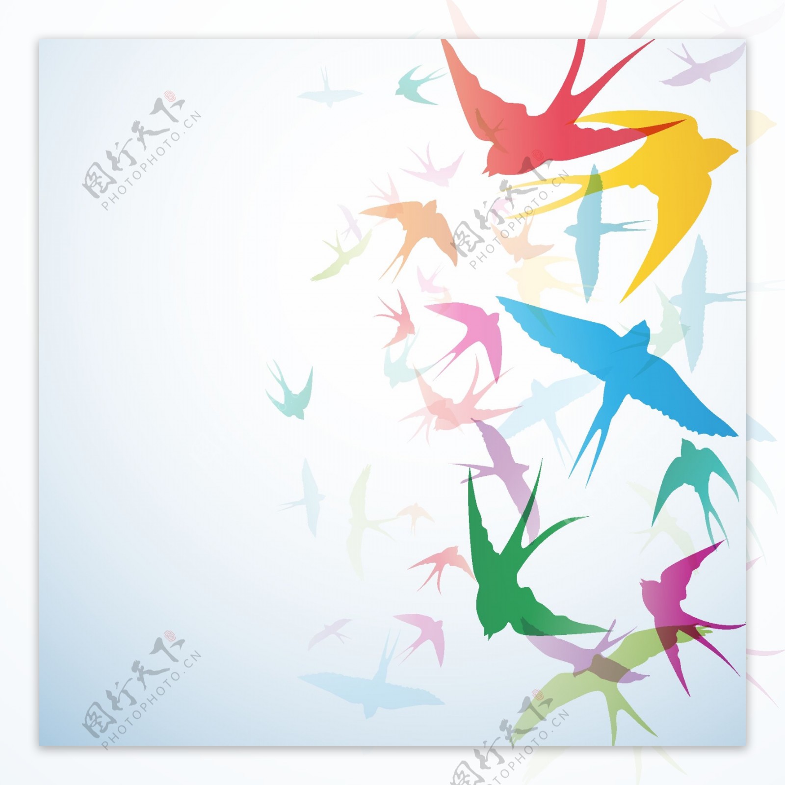 抽象鸟头油画装饰装修素材免费下载(图片编号:2046782)-六图网