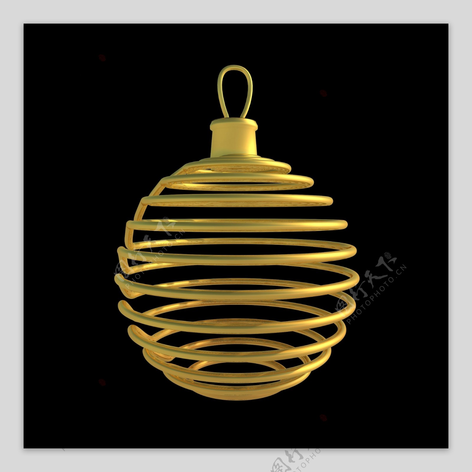 圣诞节双十一装饰金色彩球