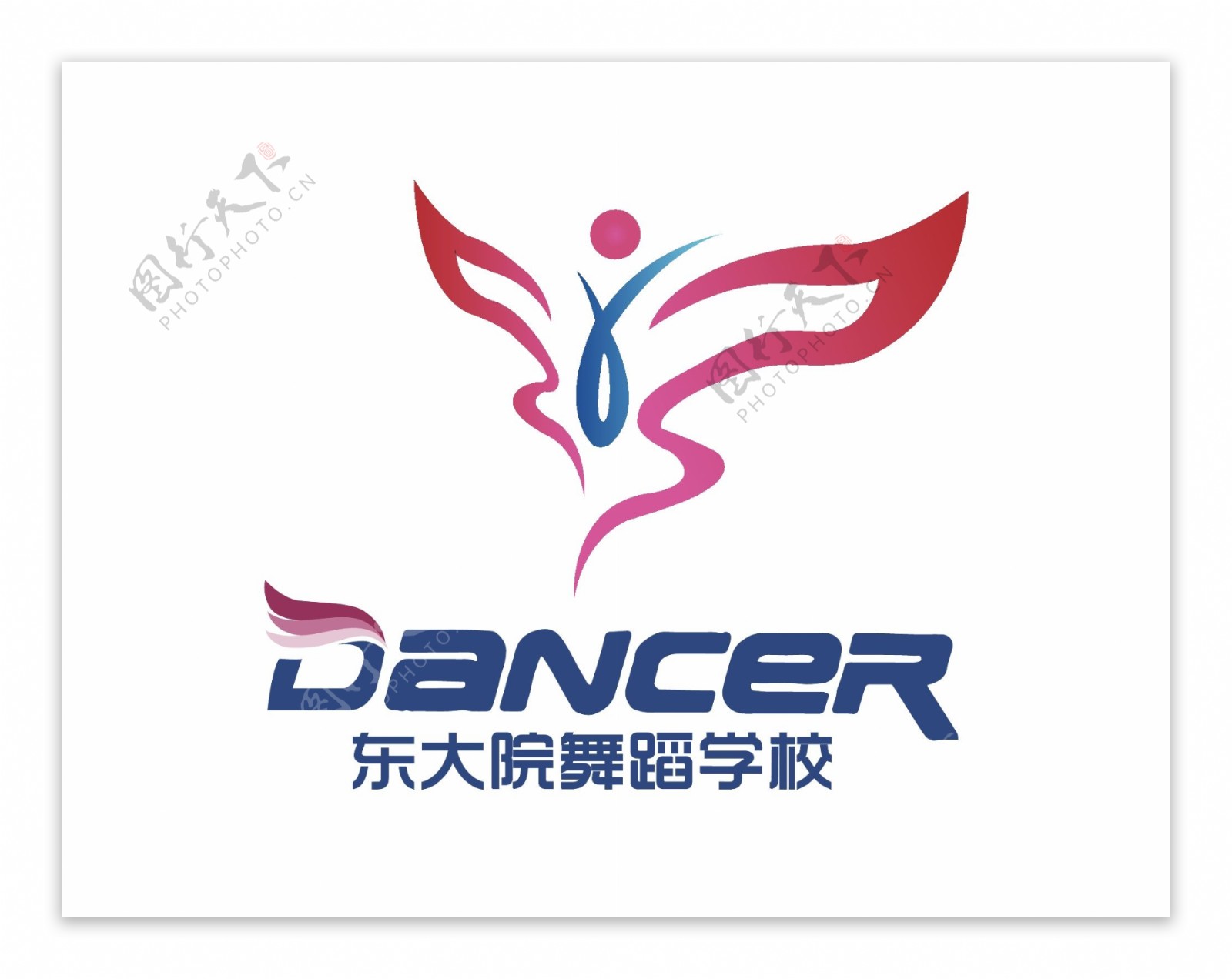 舞蹈logo设计模板
