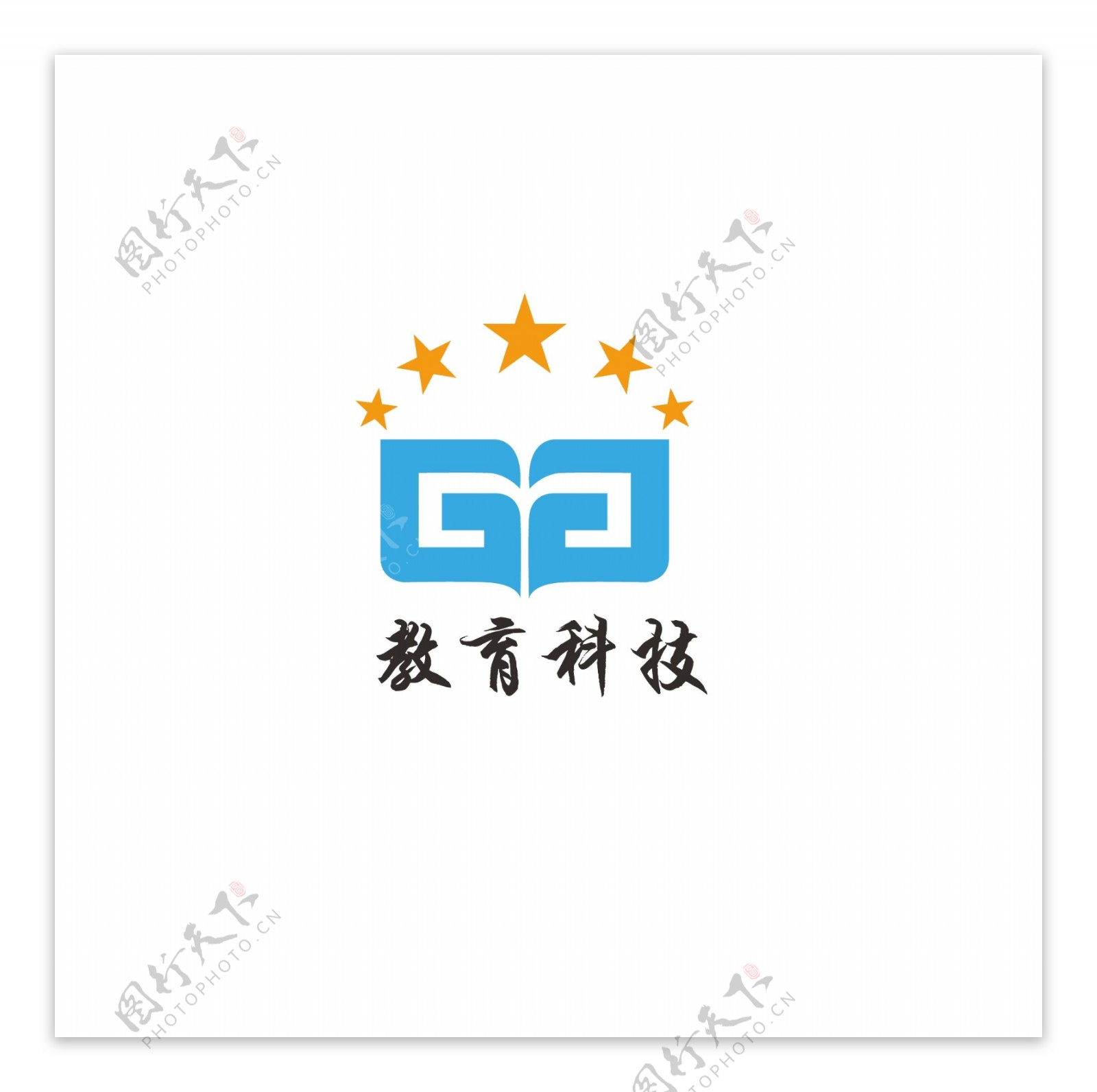 教育科技logo设计