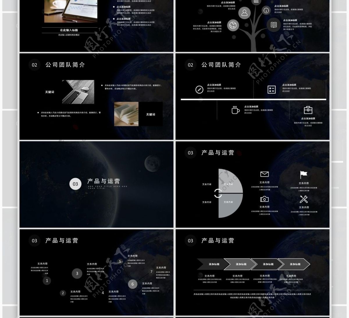 高端大数据区块链商业计划书PPT