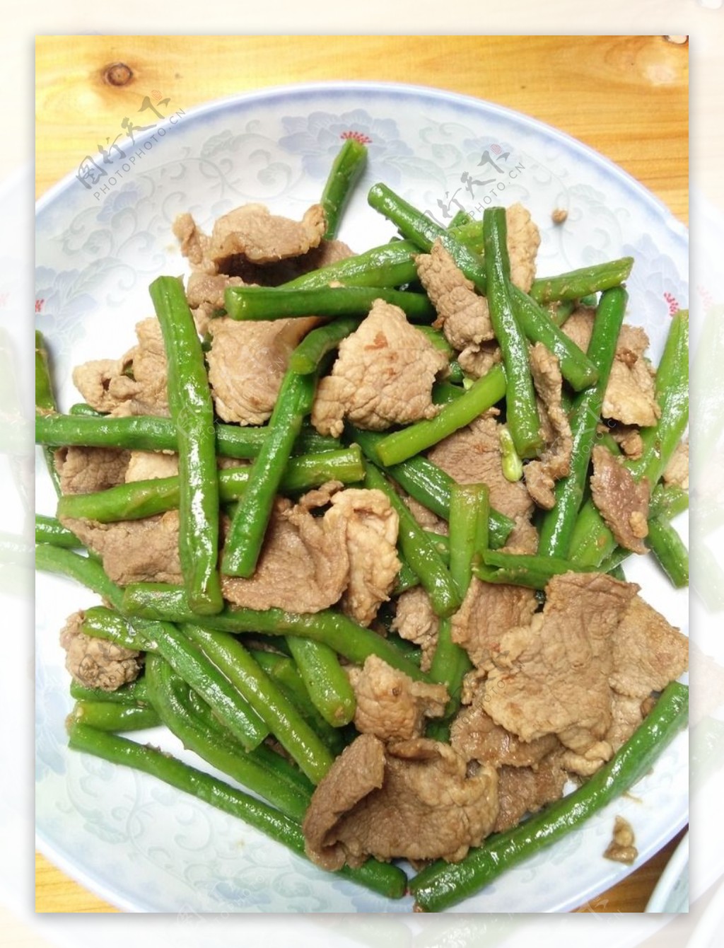 肉炒豆角