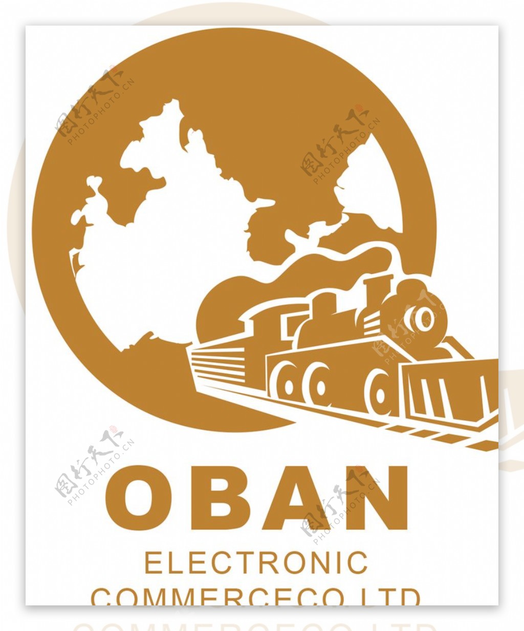 欧班电子商务logo