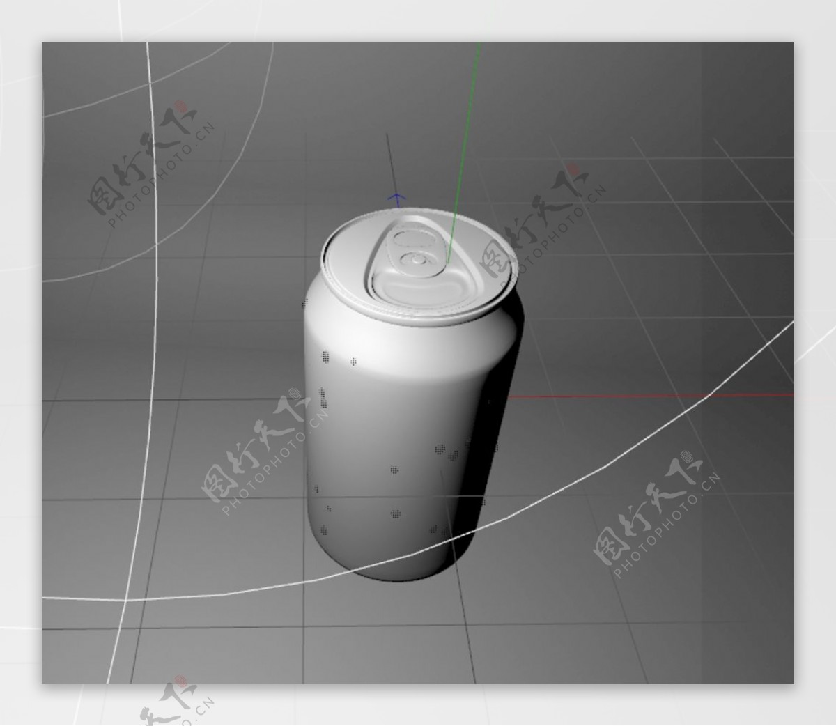百事可乐罐子C4D立体图