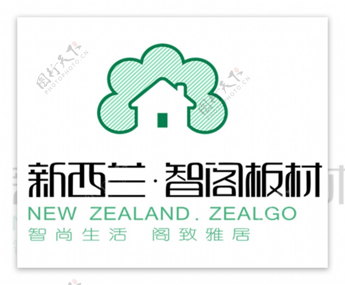 新西兰智阁板材logo
