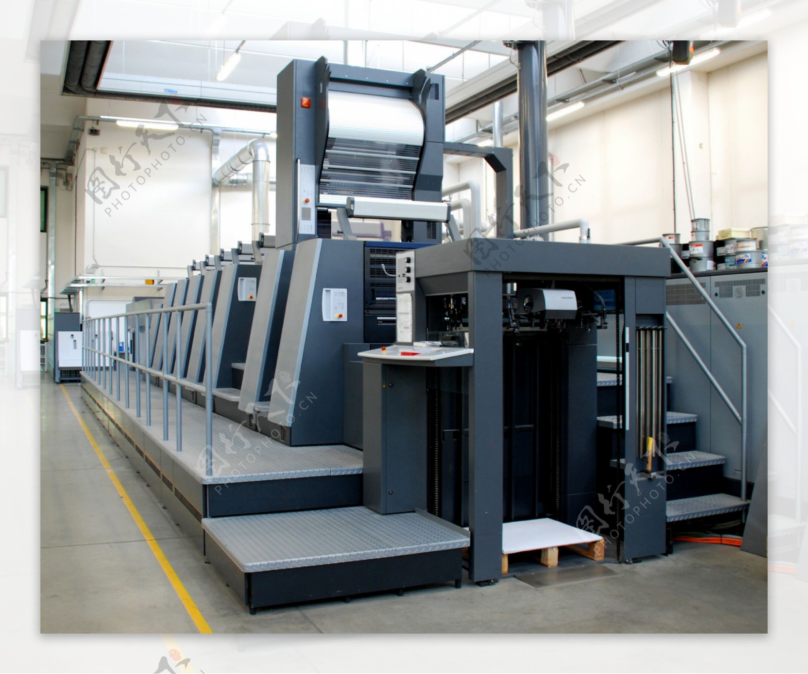 大型6色印刷机器