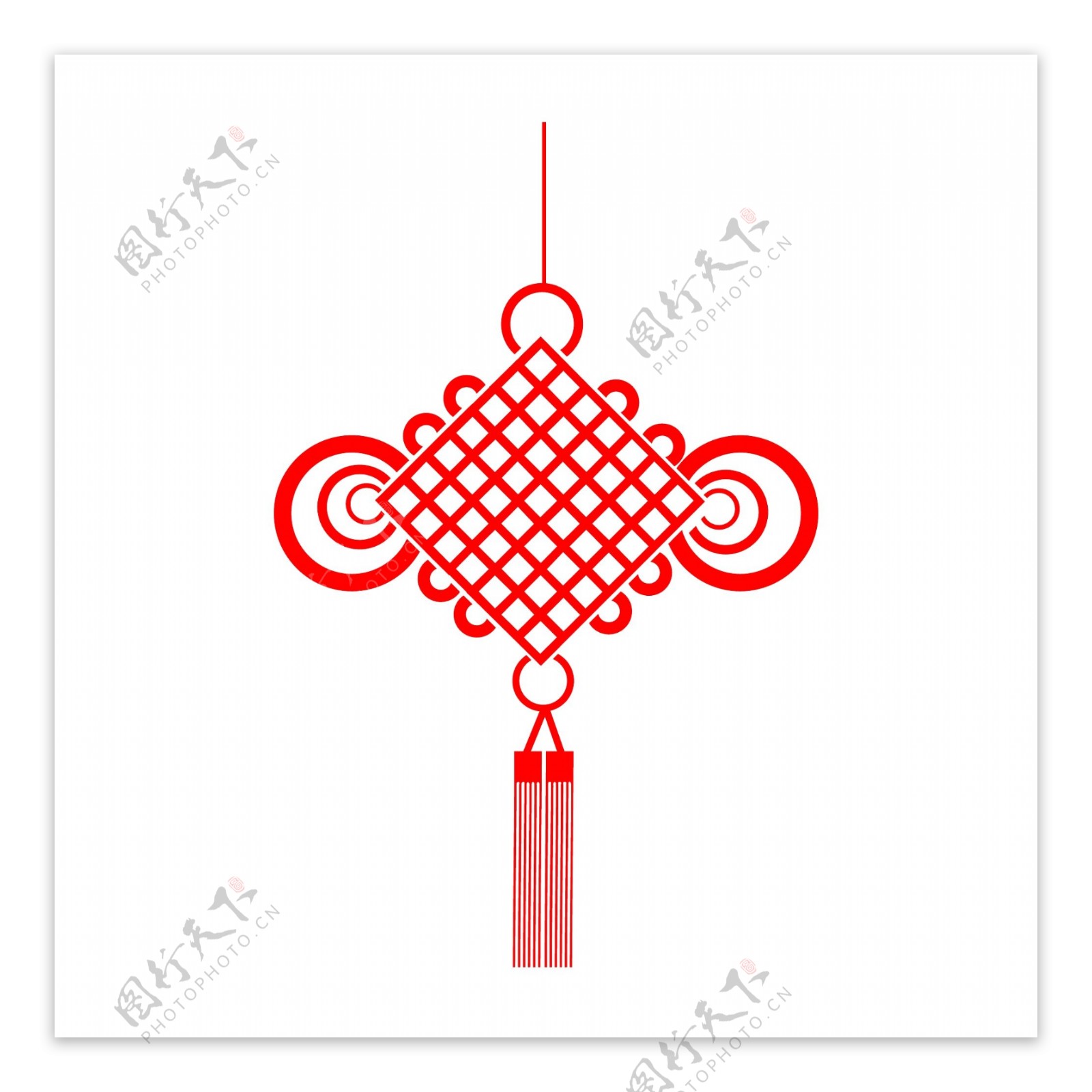 中国风红色中国节元素设计