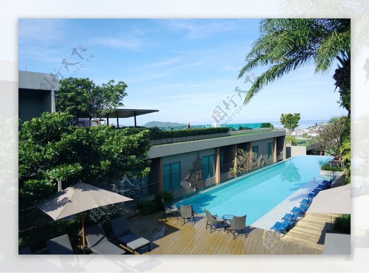 泰国普吉岛酒店泳池