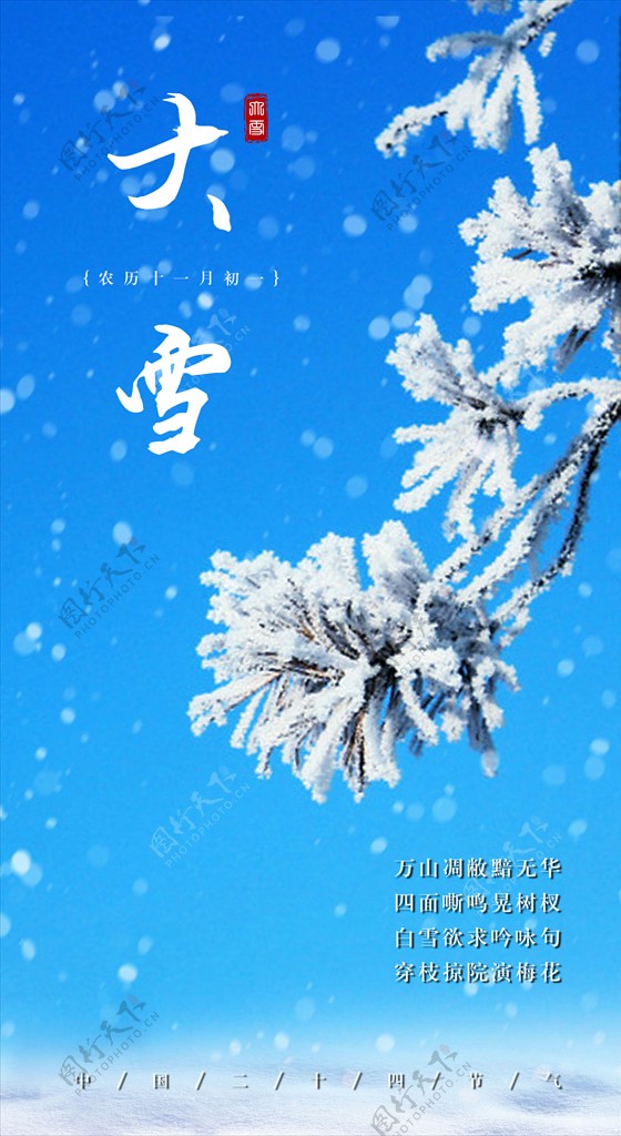 大雪海报