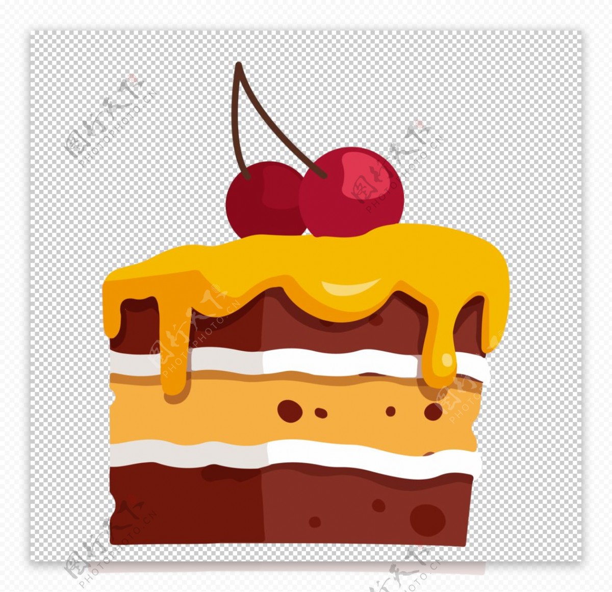卡通白色生日蛋糕圖案素材 | PNG和向量圖 | 透明背景圖片 | 免費下载 - Pngtree