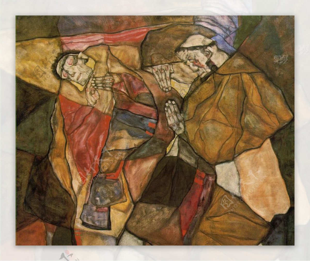 埃贡席勒表现主义绘画艺术画集