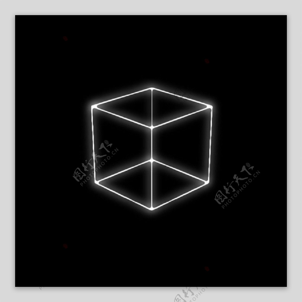 立方体3d全方位展示视频素材