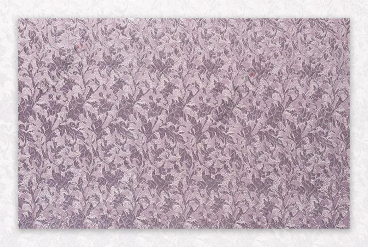 紫色花卉连续纹样布纹背景设计素材