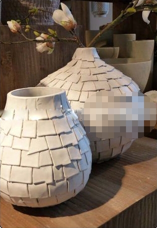 白色调优雅情调中式陶瓷罐子装饰品素材