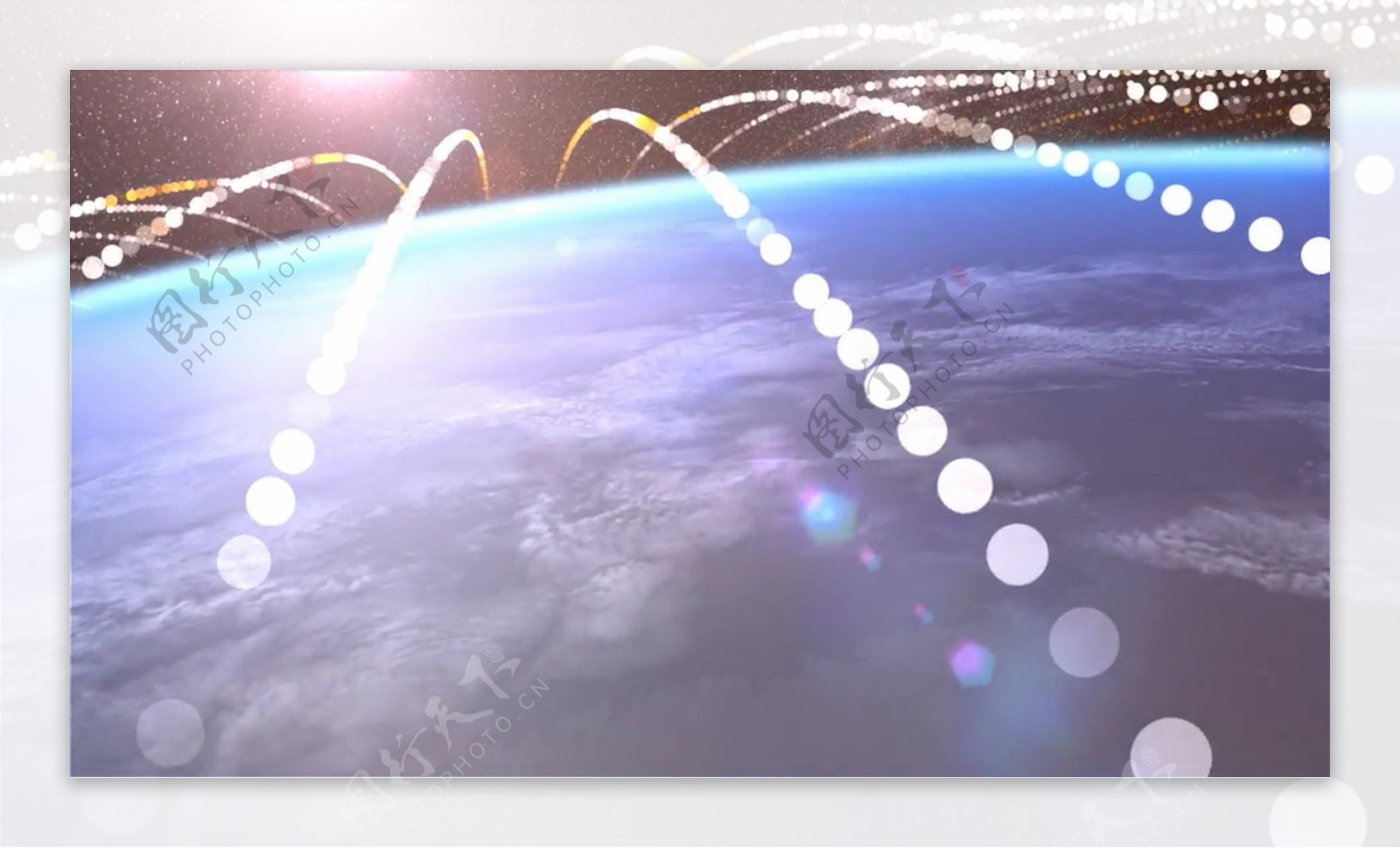e3d粒子光线文字logo视频