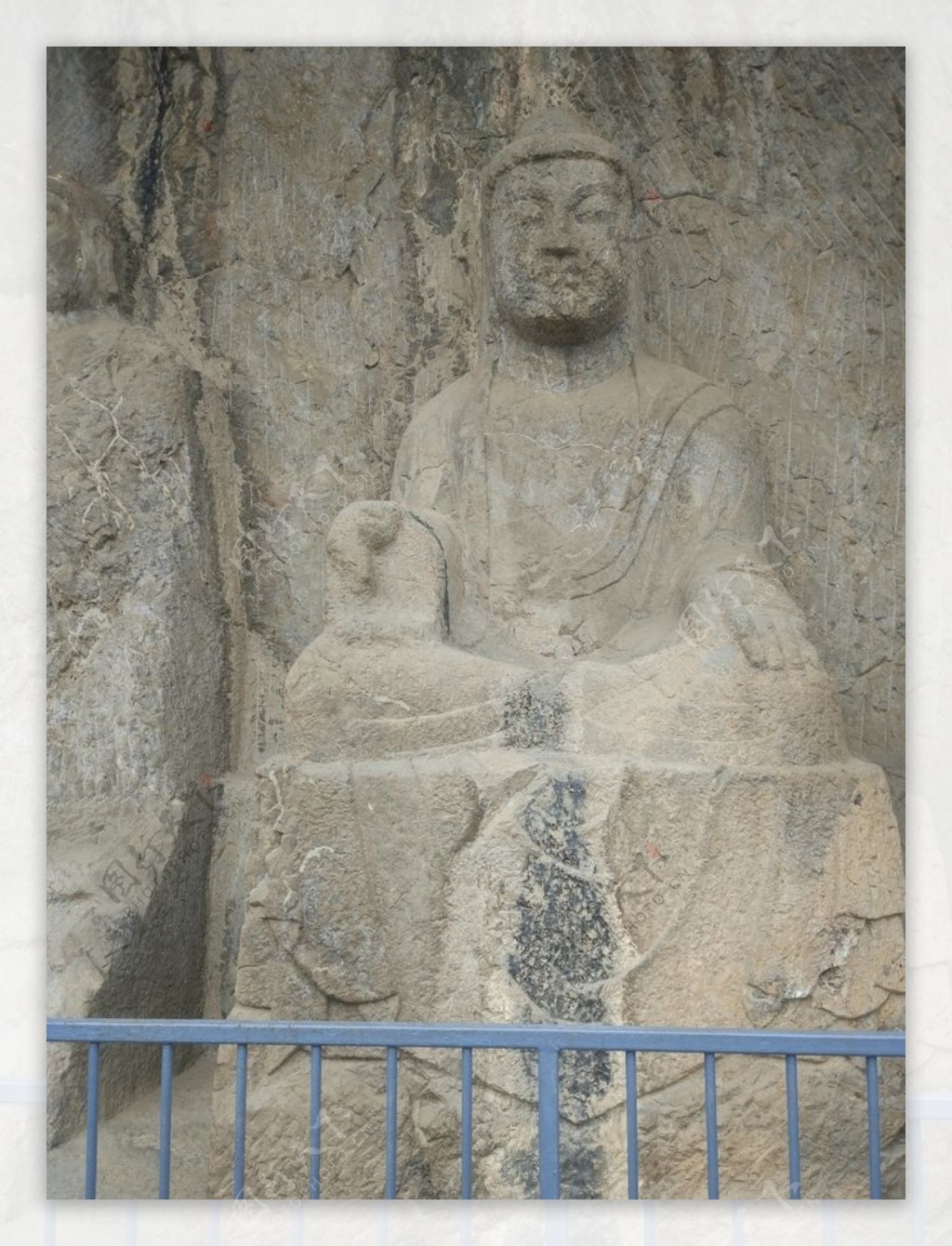 龙门洛阳佛教菩萨雕像