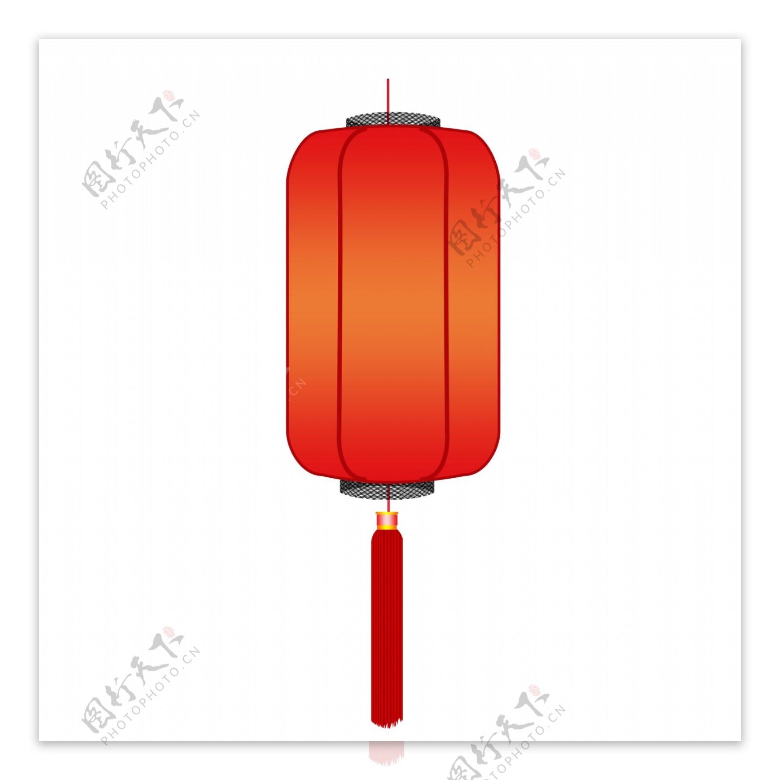 中国风古典红色灯笼