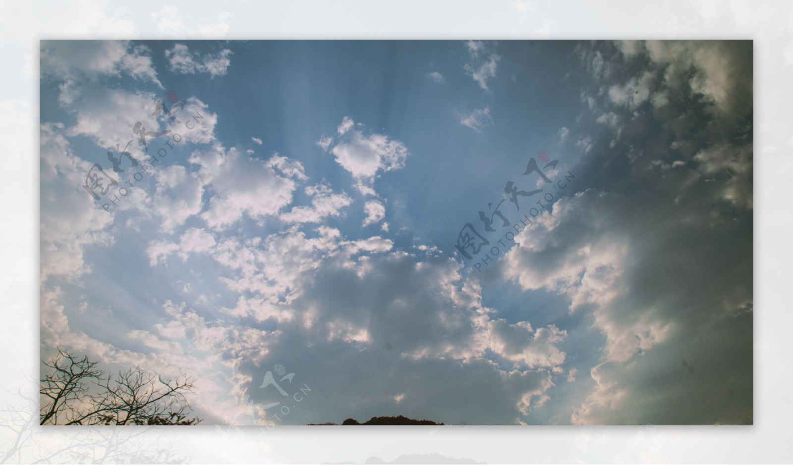 天空云朵摄影图片