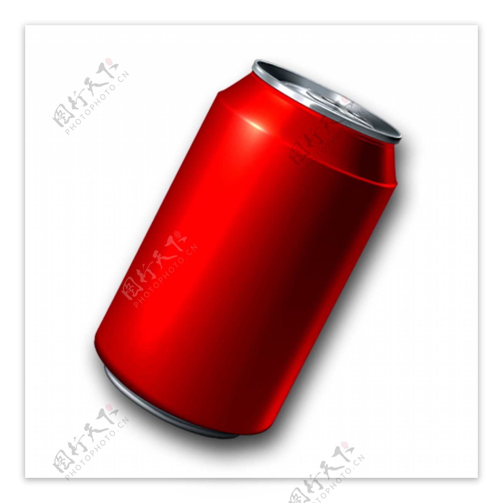红色的易拉罐素材