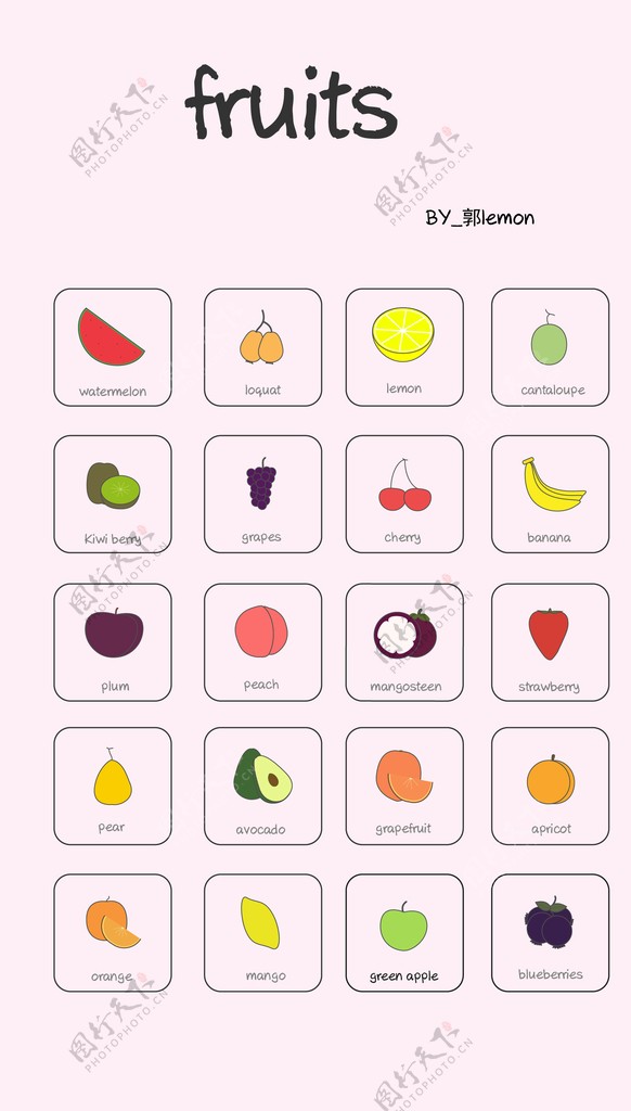 水果icon