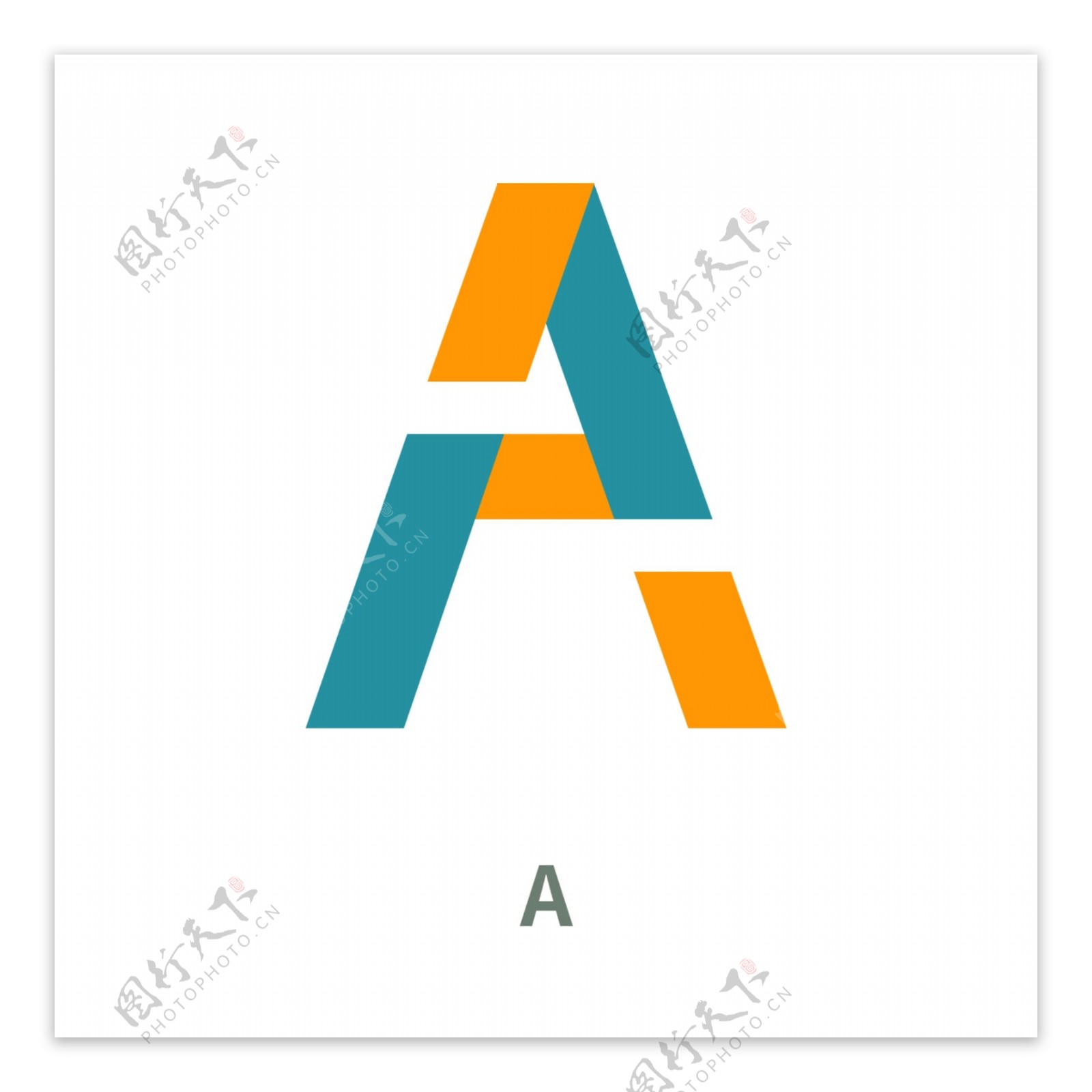 字母Alogo设计