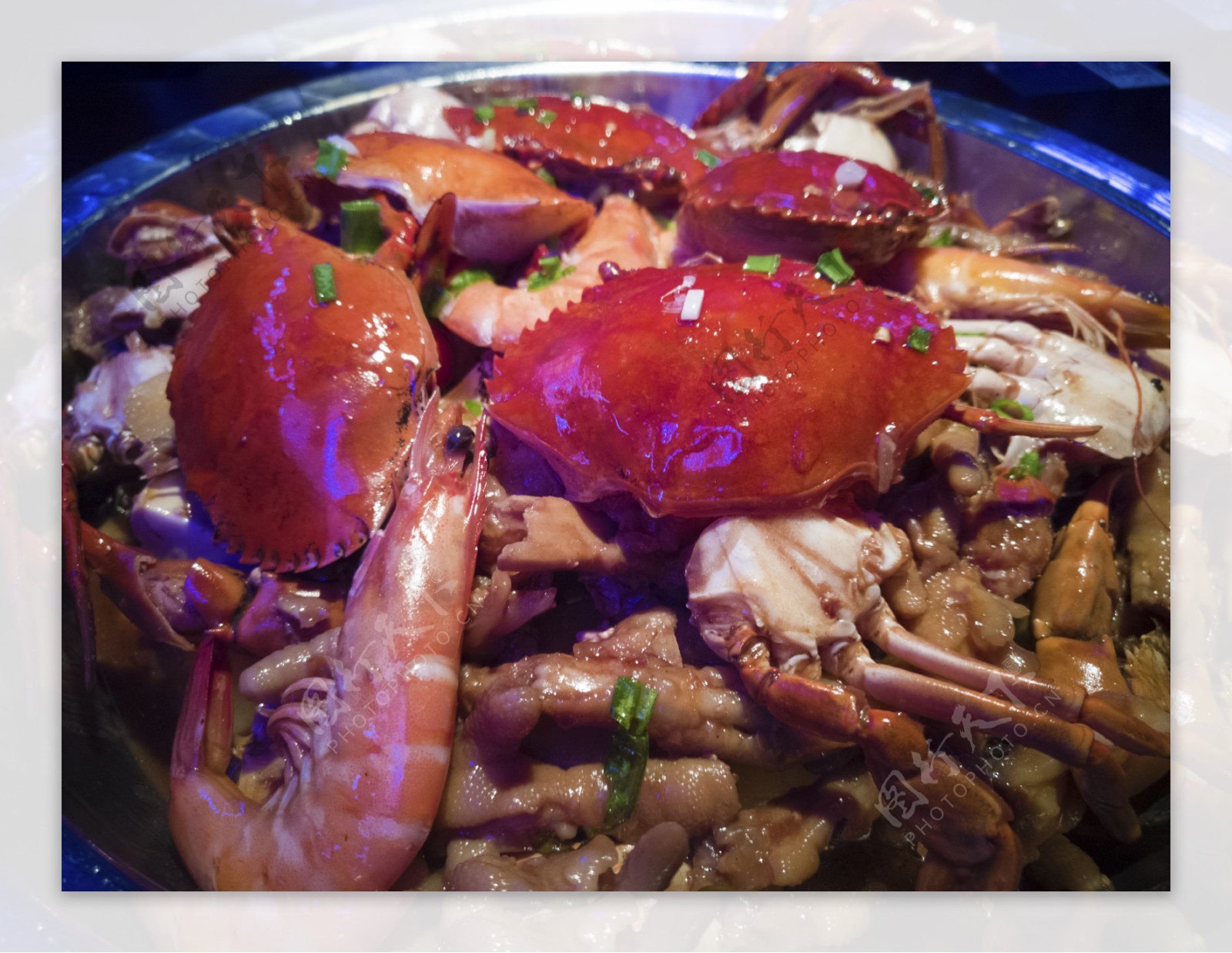 美味食物之肉蟹煲高清图片