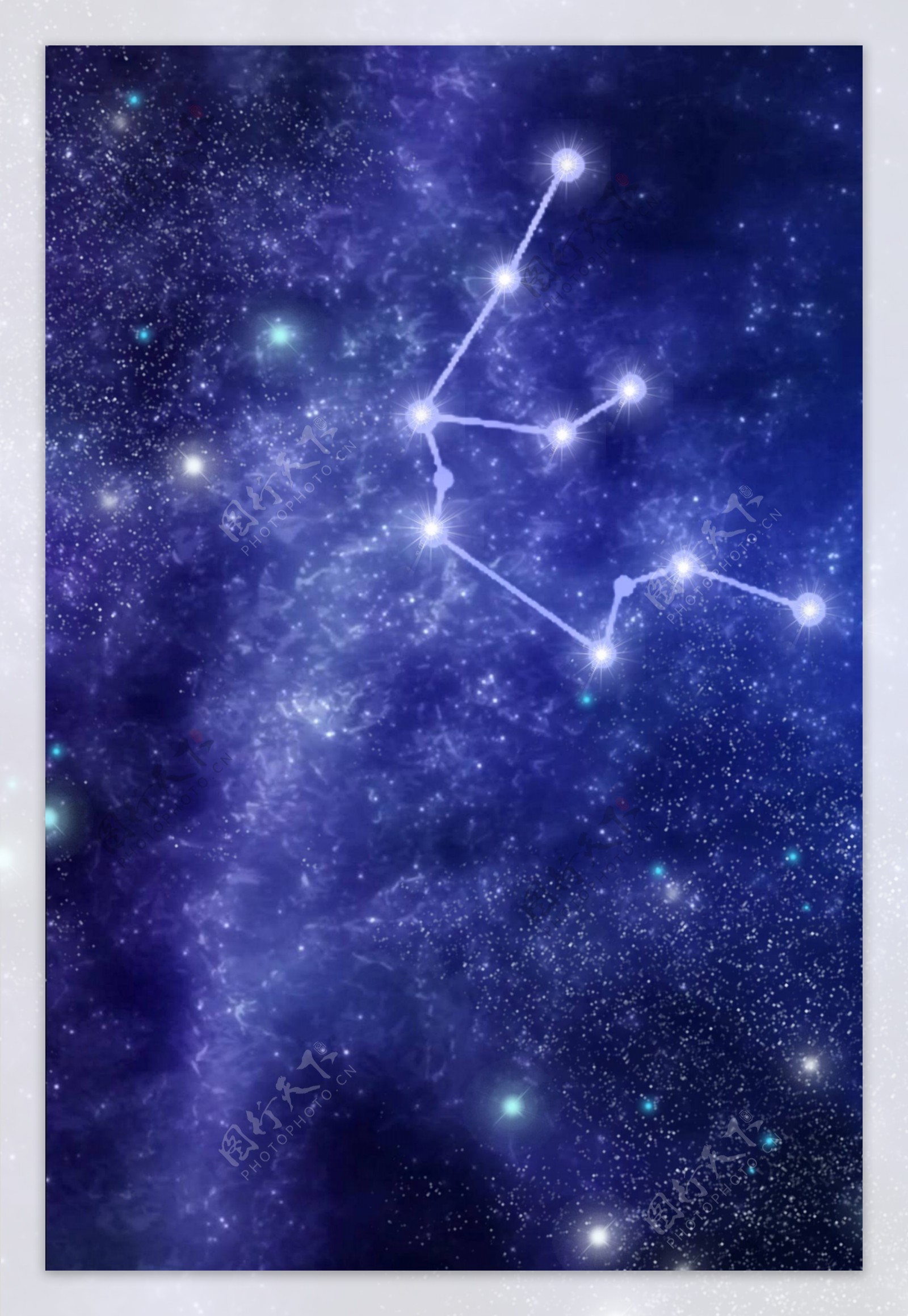 星空星座背景图片素材-正版创意图片500731107-摄图网
