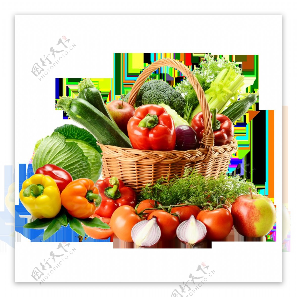 水果蔬菜篮