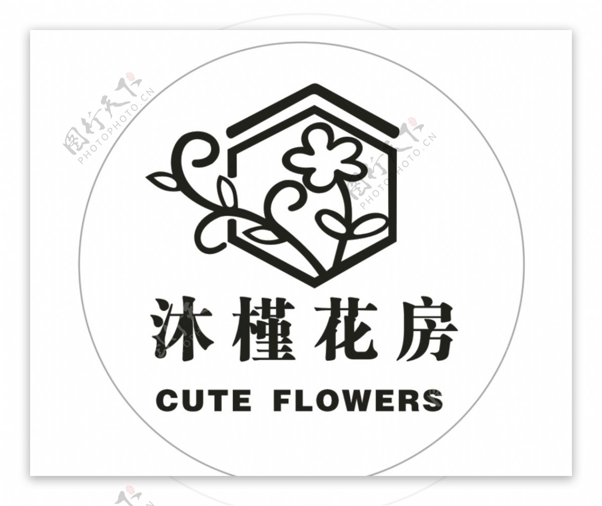花店logo