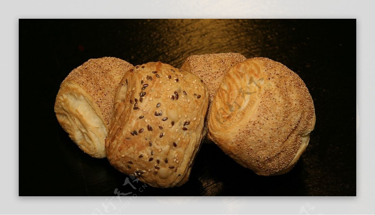 美味可口的面包摄影美图