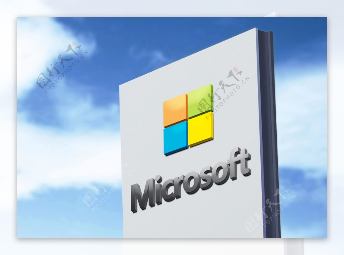 微软标志展示图