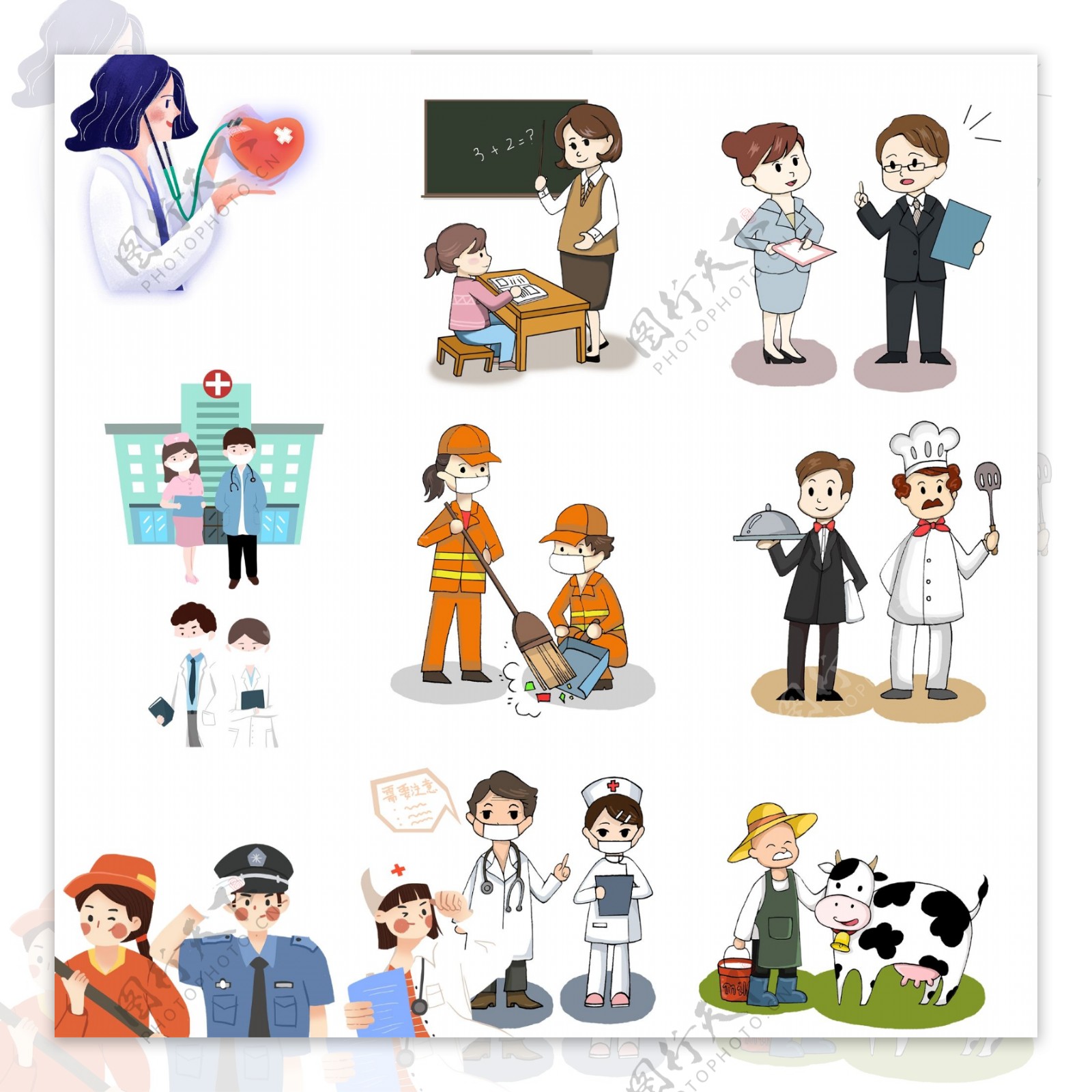 医生漫画图片素材-编号36367550-图行天下