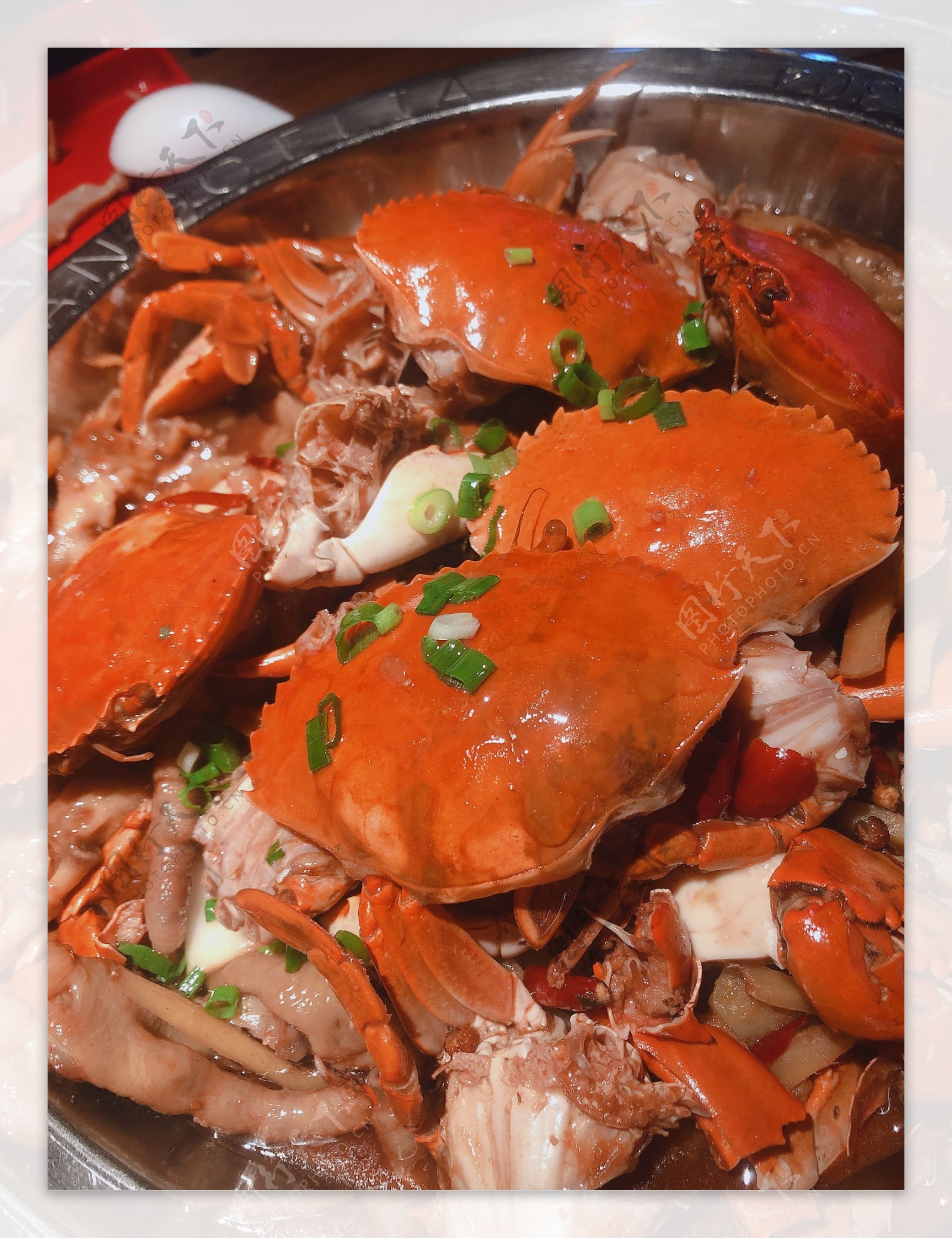 大螃蟹海鲜餐饮美食