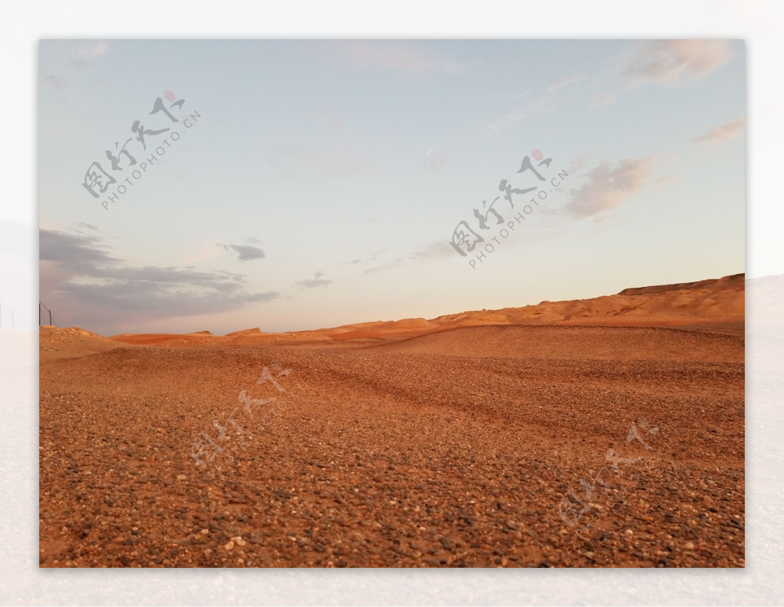沙漠黄土高原
