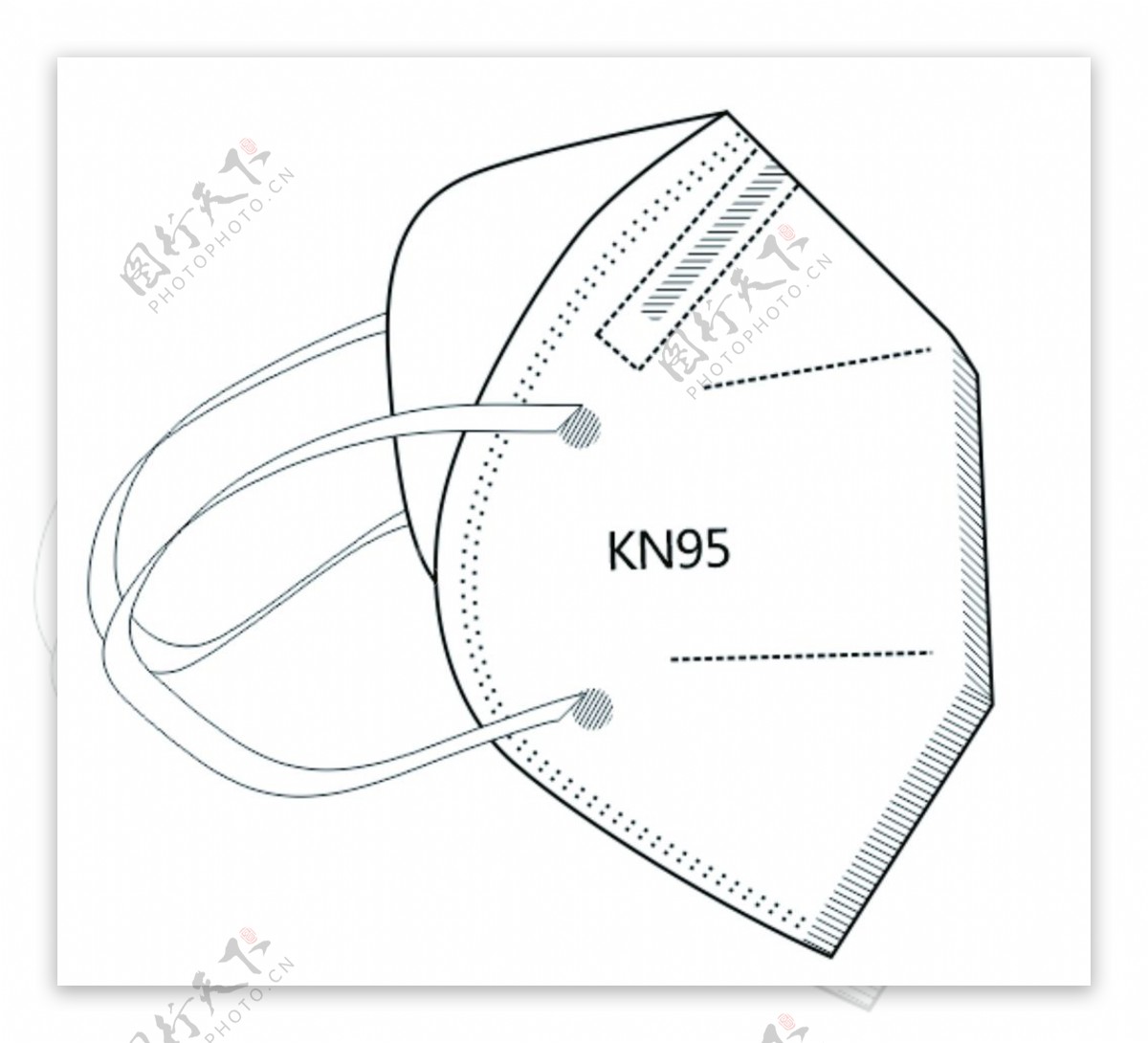 KN95防护口罩