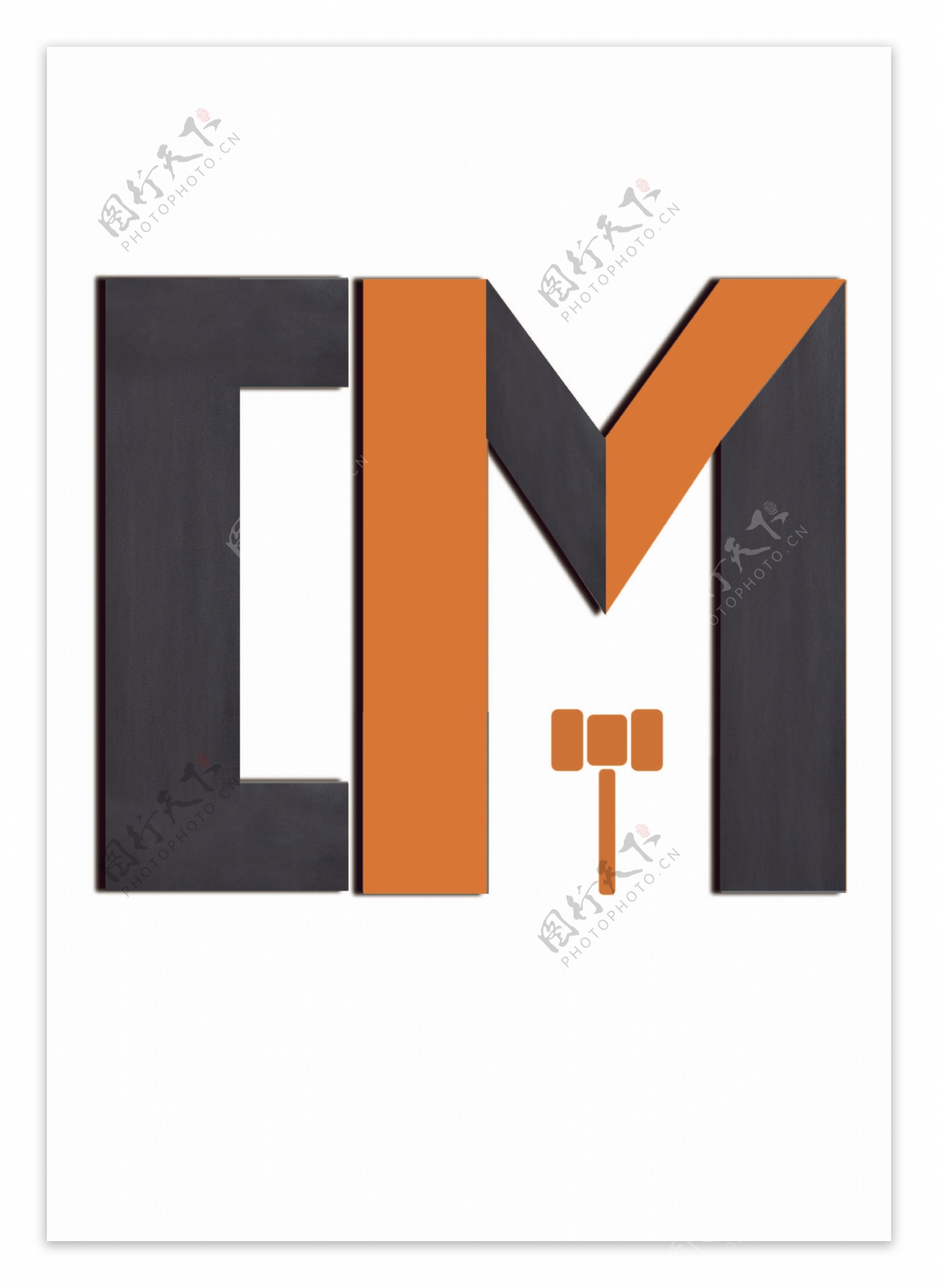 DM字母logo