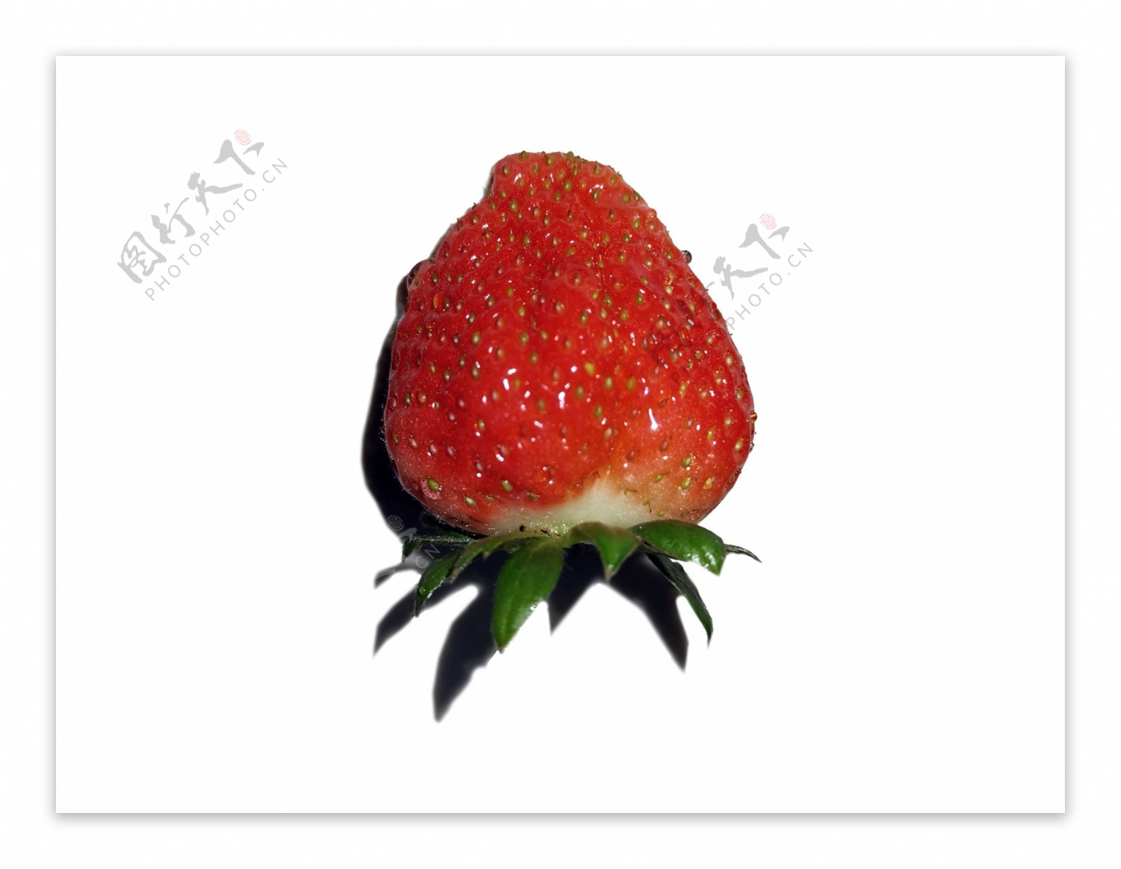 草莓高清分层psd素材