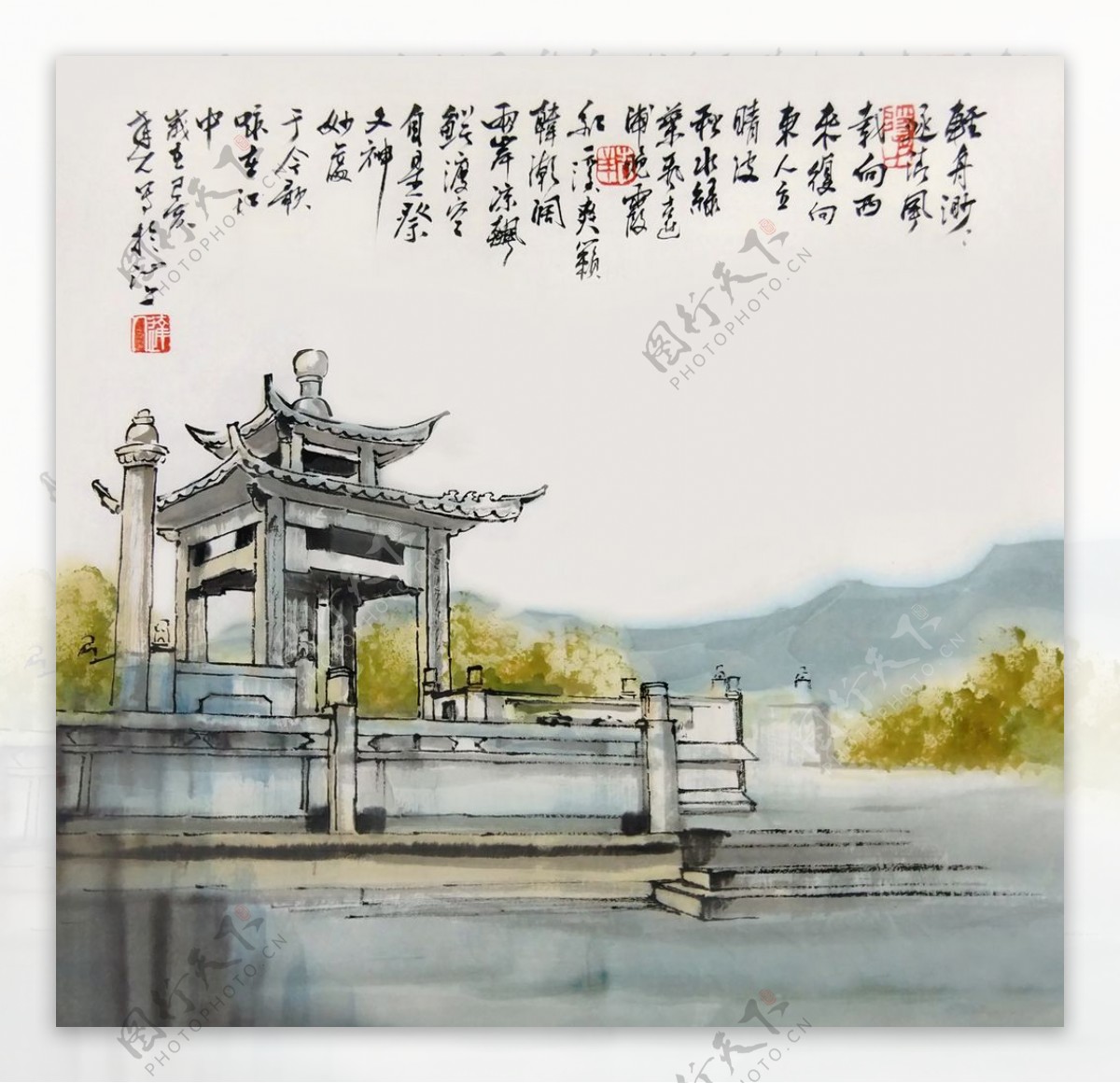 李达人作品潮州八景