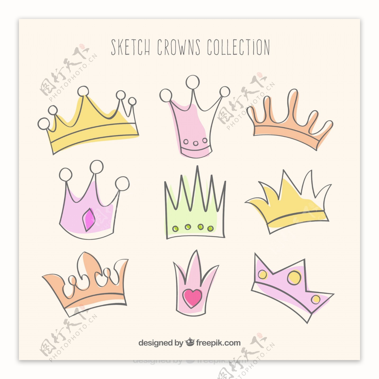 戴皇冠的小公主图片素材-编号39473328-图行天下