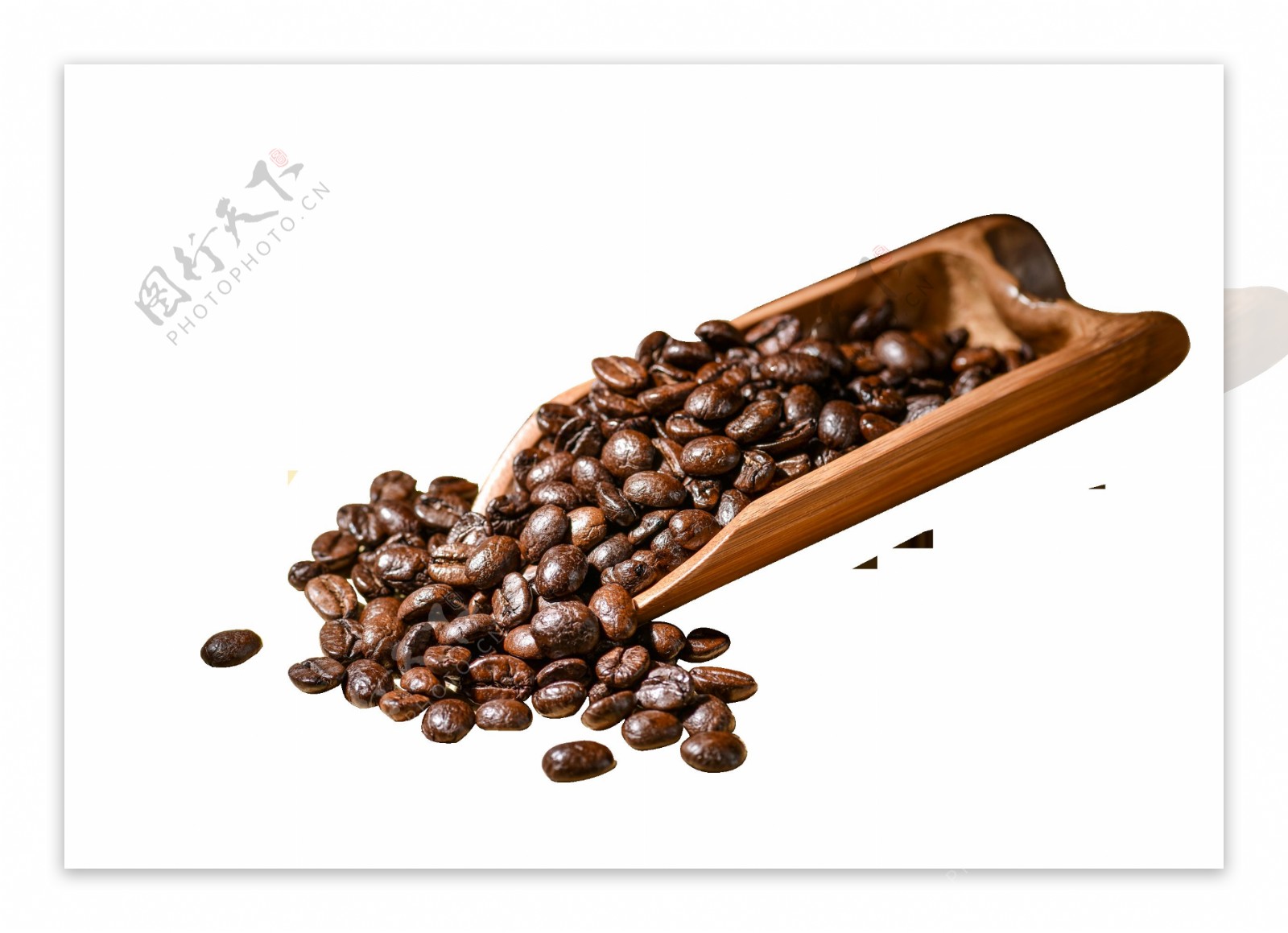 咖啡豆咖啡烘焙醇香背景素材