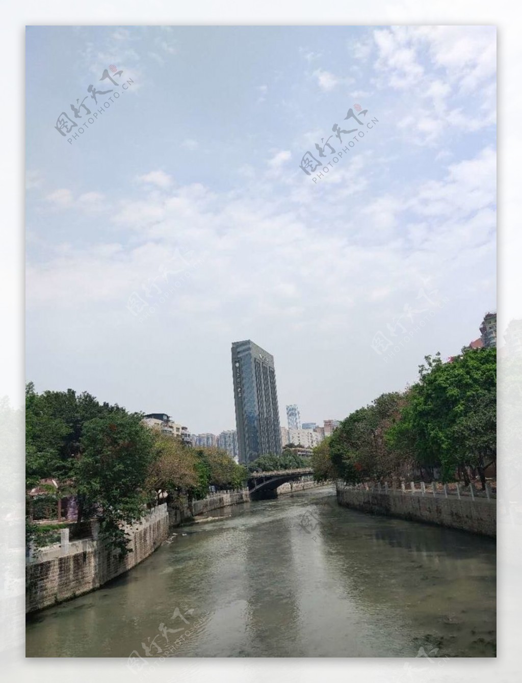 雨后河道