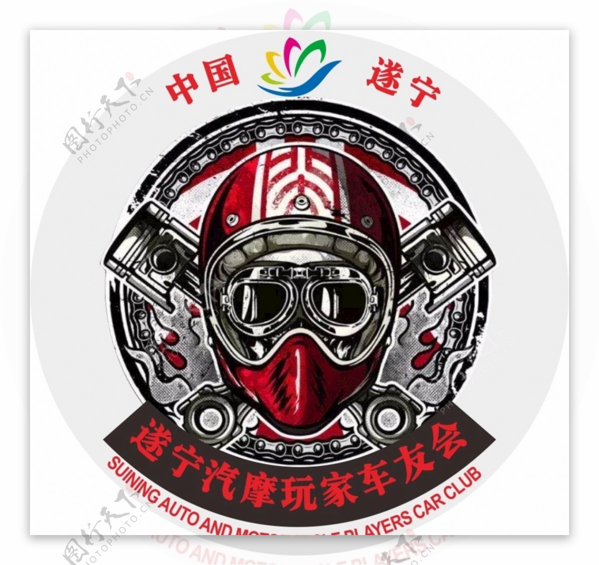 车贴LOGO摩托车协会