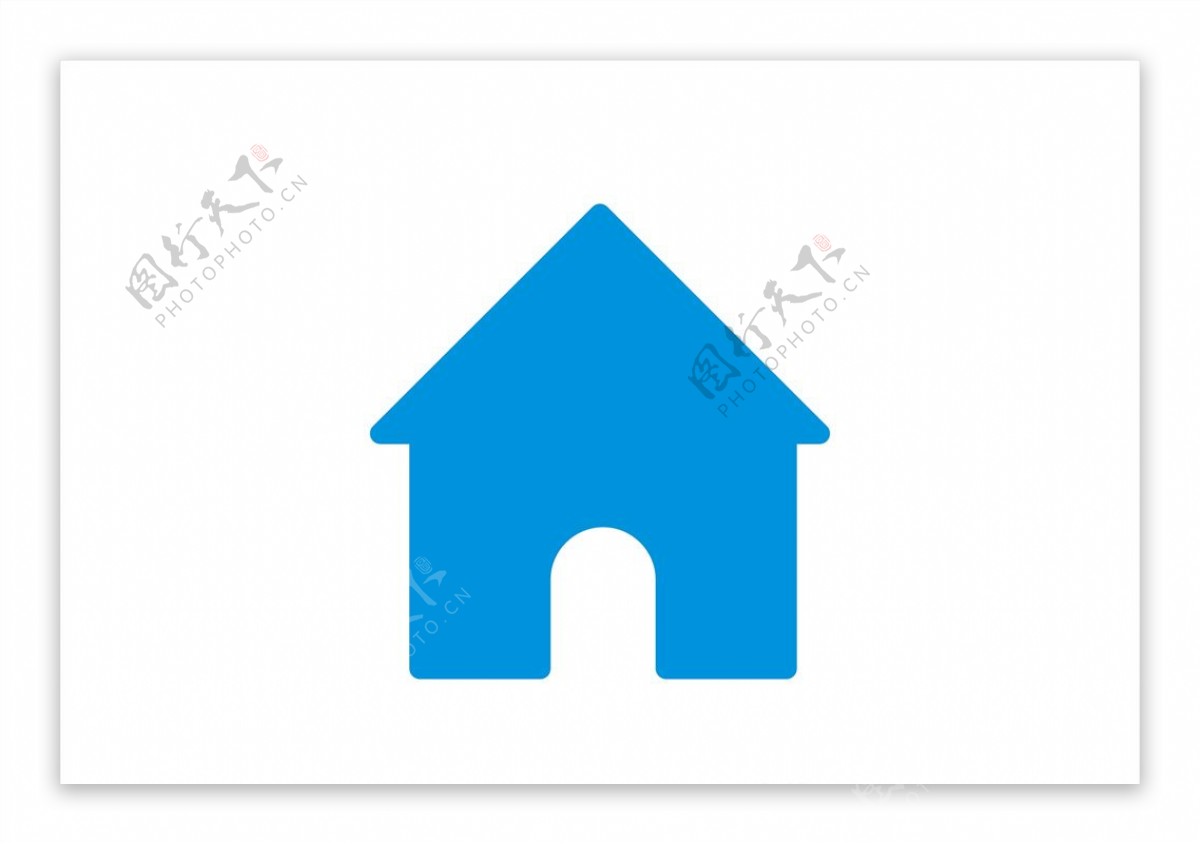 创意房屋房子logo设计图片_图标元素_设计元素-图行天下素材网