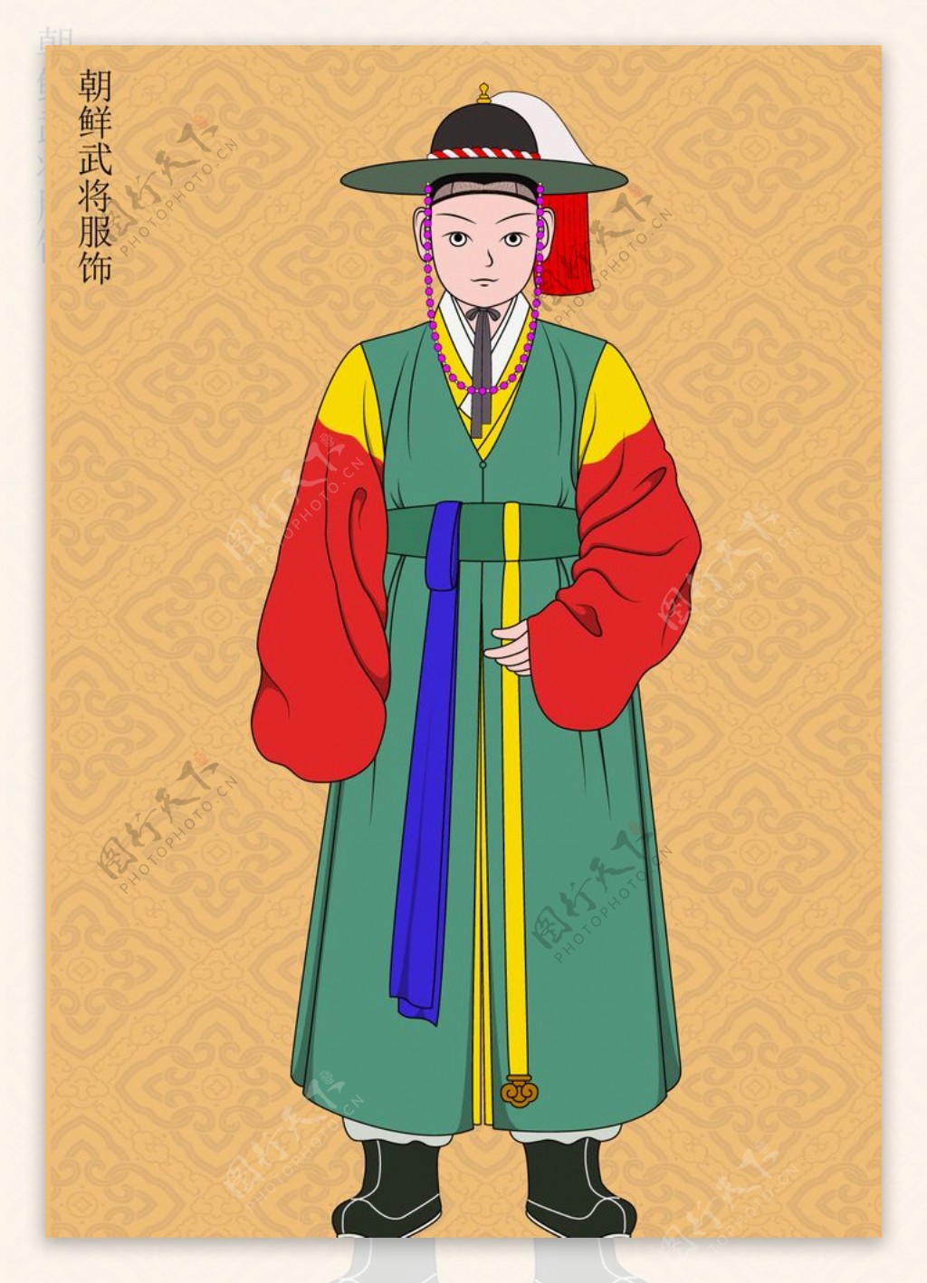 朝鲜古代服饰7朝鲜官服官服
