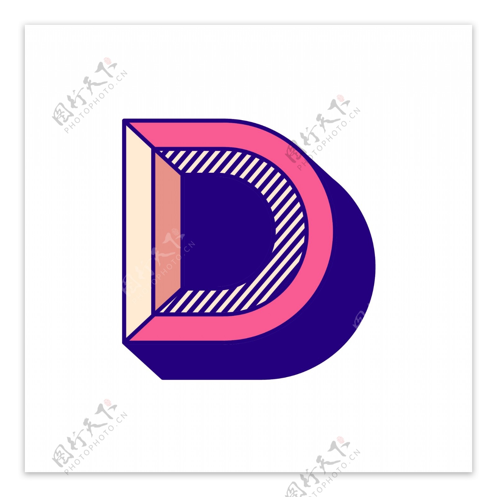 字母D