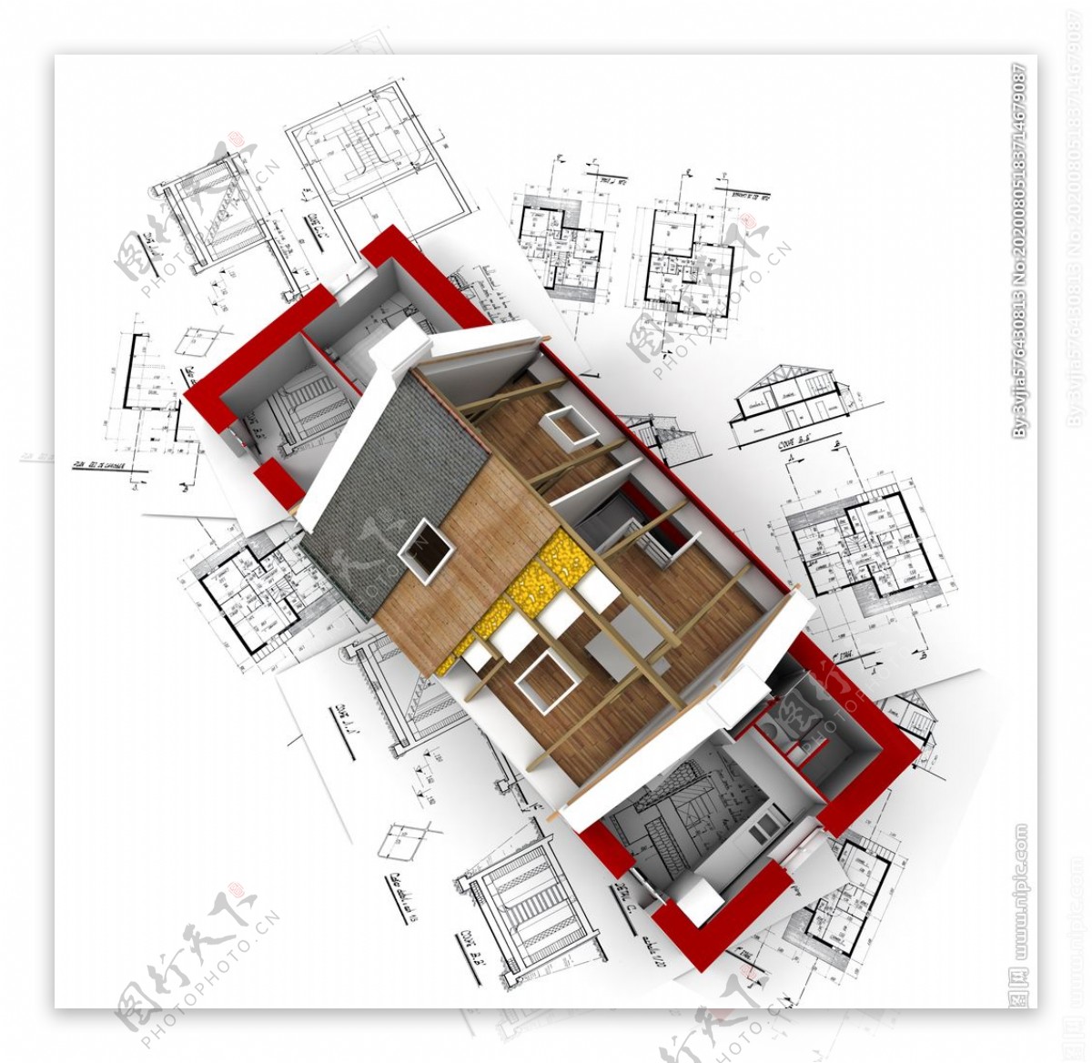 房屋建筑模型