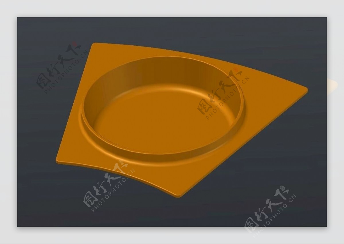 3D宽边碗陶瓷餐具