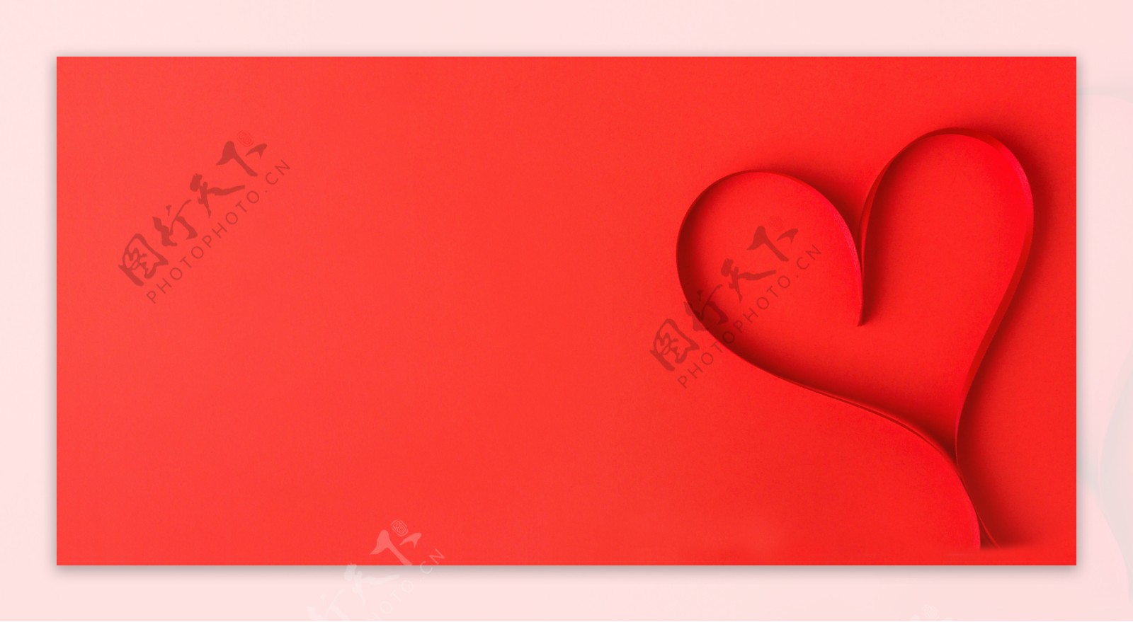 红色爱心公益背景海报素材